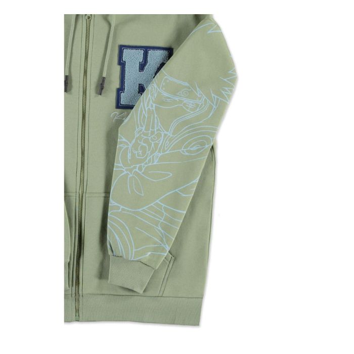 Naruto Zipper Hoodie Kakashi  Size S