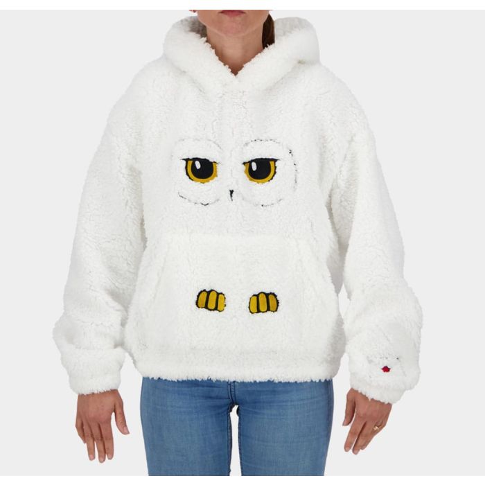 Harry Potter Teddy Hooded Sweater Hedwig Size XL
