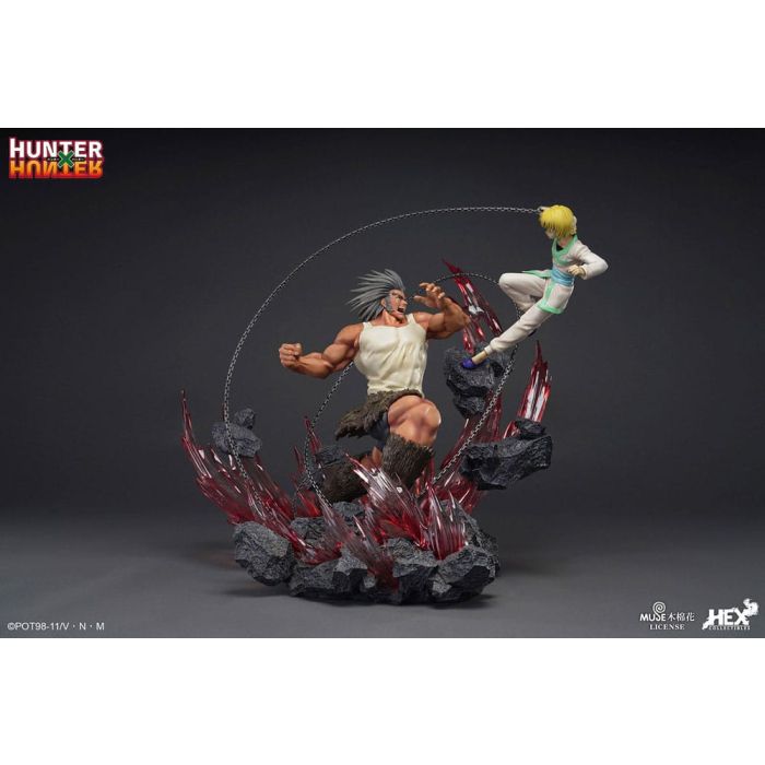 Hunter x Hunter Elite Dynamic Statue 1/6 Kurapika Vs Uvogin 61 cm