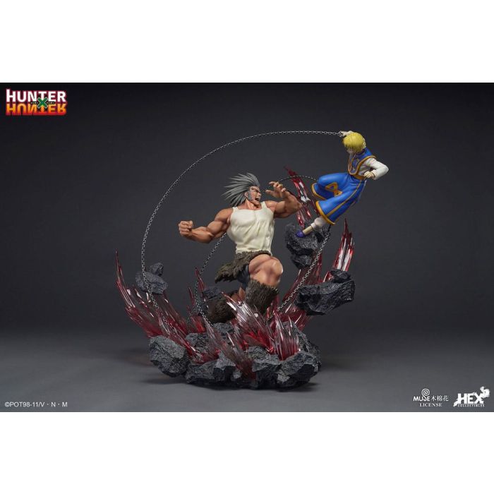 Hunter x Hunter Elite Dynamic Statue 1/6 Kurapika Vs Uvogin 61 cm