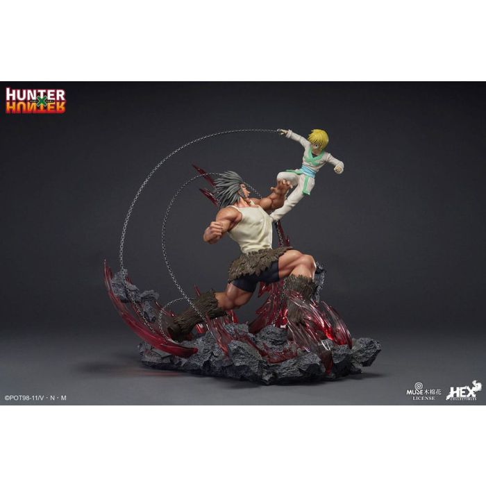 Hunter x Hunter Elite Dynamic Statue 1/6 Kurapika Vs Uvogin 61 cm