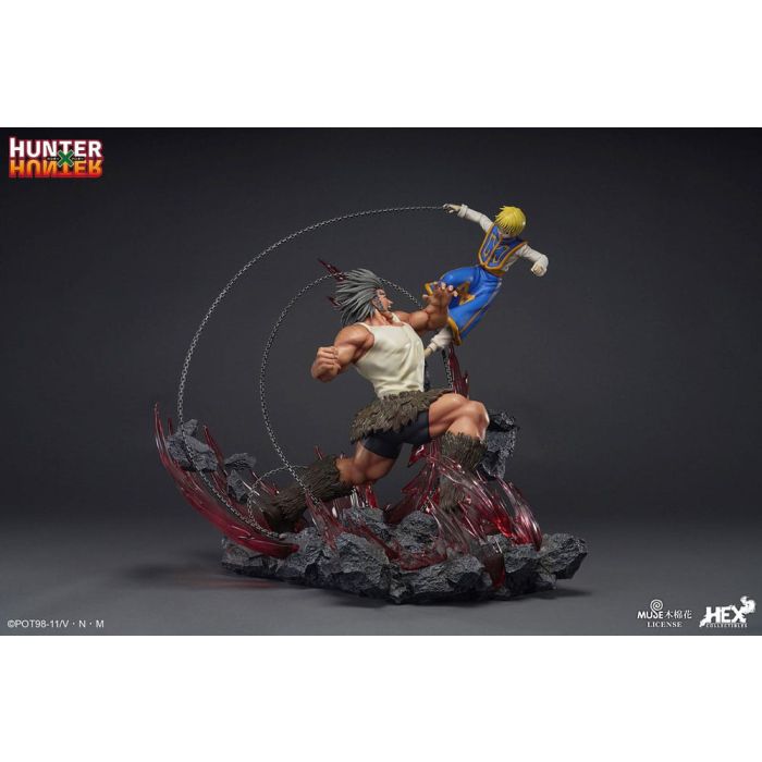 Hunter x Hunter Elite Dynamic Statue 1/6 Kurapika Vs Uvogin 61 cm