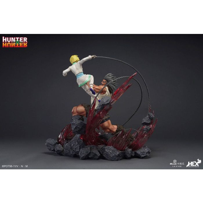 Hunter x Hunter Elite Dynamic Statue 1/6 Kurapika Vs Uvogin 61 cm