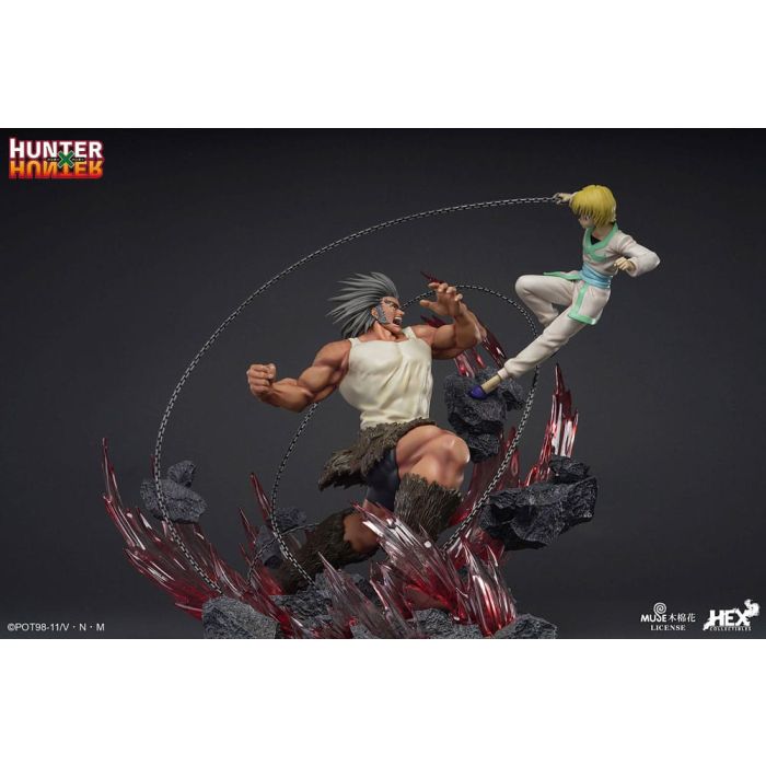 Hunter x Hunter Elite Dynamic Statue 1/6 Kurapika Vs Uvogin 61 cm