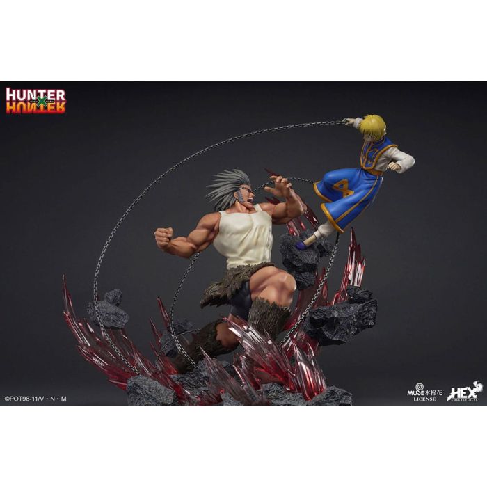 Hunter x Hunter Elite Dynamic Statue 1/6 Kurapika Vs Uvogin 61 cm