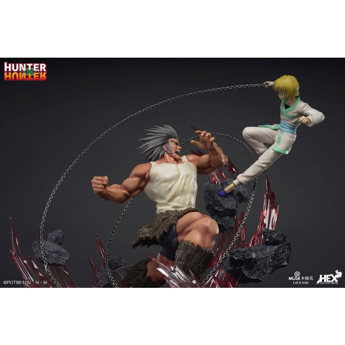 Hunter x Hunter Elite Dynamic Statue 1/6 Kurapika Vs Uvogin 61 cm