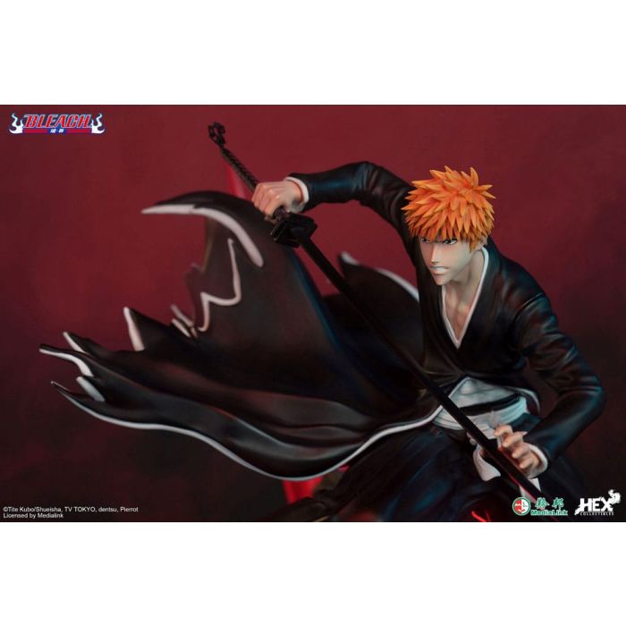 Bleach Elite Dynamic Statue 1/6 Ichigo Kurosaki vs Hollow Ichigo 56 cm