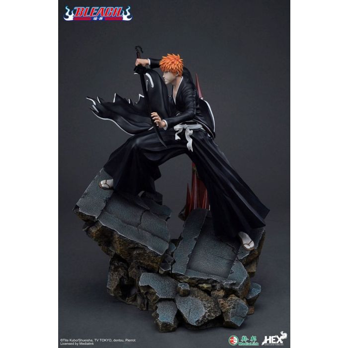 Bleach Elite Dynamic Statue 1/6 Ichigo Kurosaki vs Hollow Ichigo 56 cm