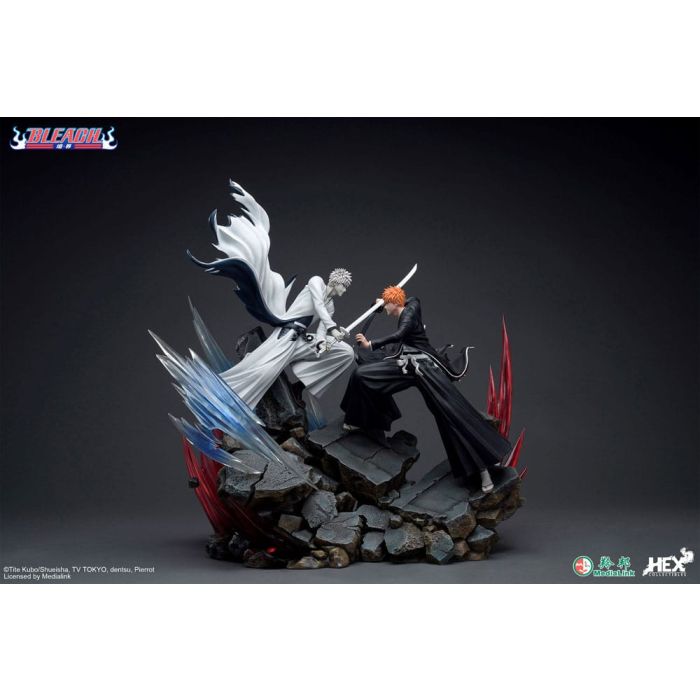 Bleach Elite Dynamic Statue 1/6 Ichigo Kurosaki vs Hollow Ichigo 56 cm