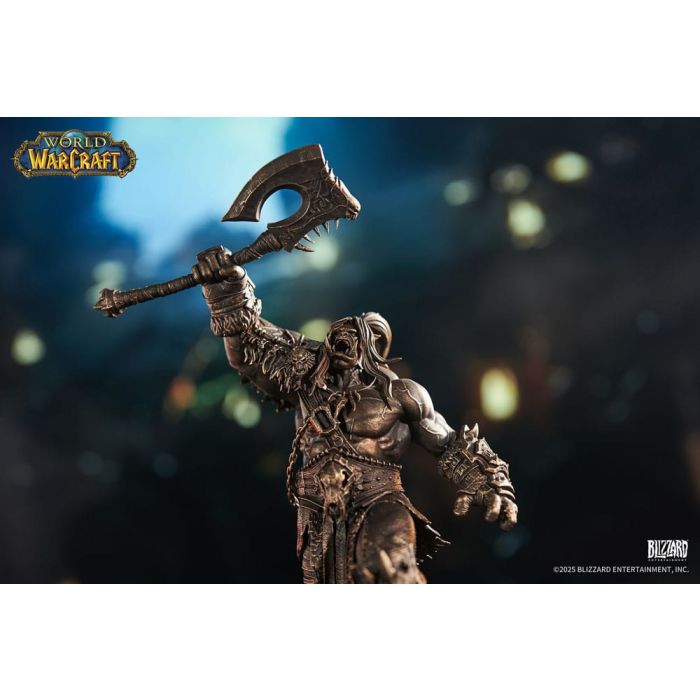 World of Warcraft Statue 1/10 Bronze Coloured Edition Grommash Hellscream 31 cm