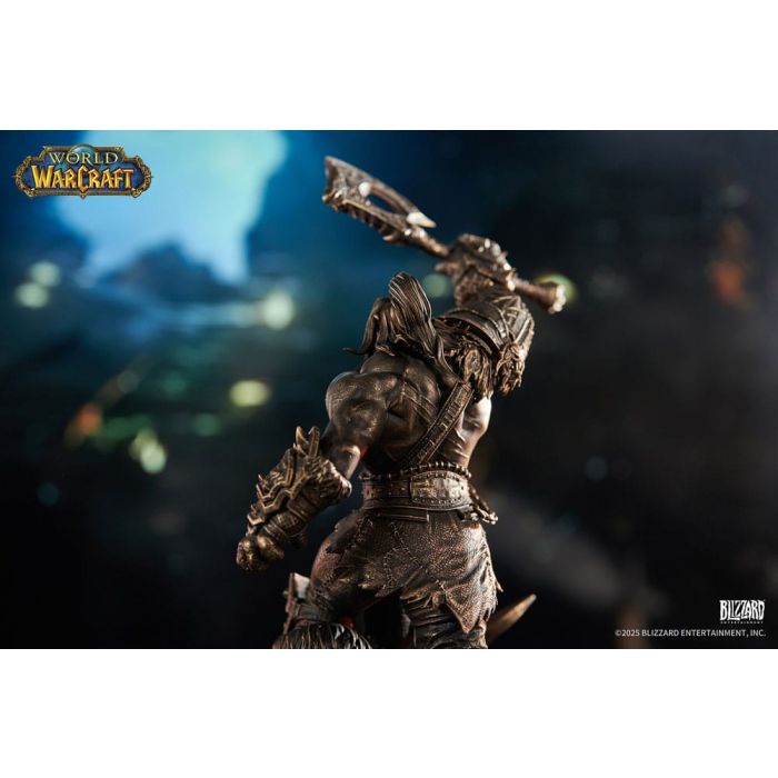 World of Warcraft Statue 1/10 Bronze Coloured Edition Grommash Hellscream 31 cm