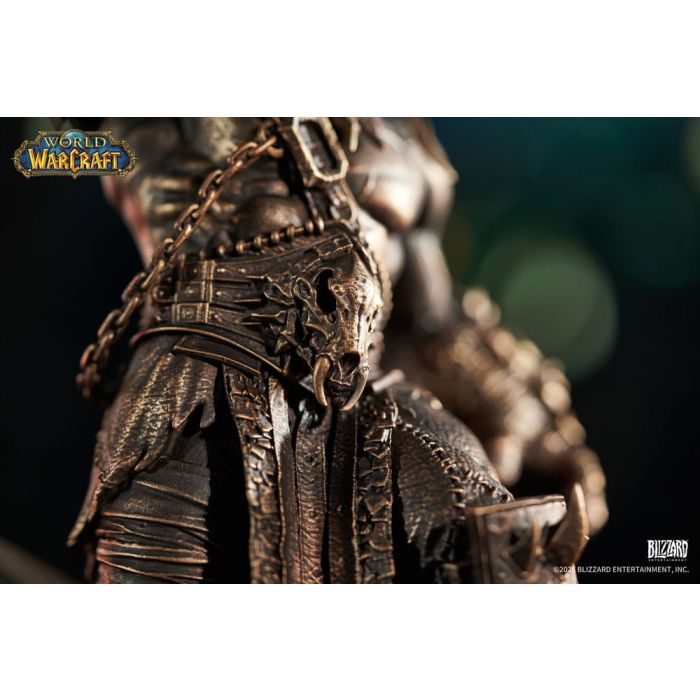 World of Warcraft Statue 1/10 Bronze Coloured Edition Grommash Hellscream 31 cm