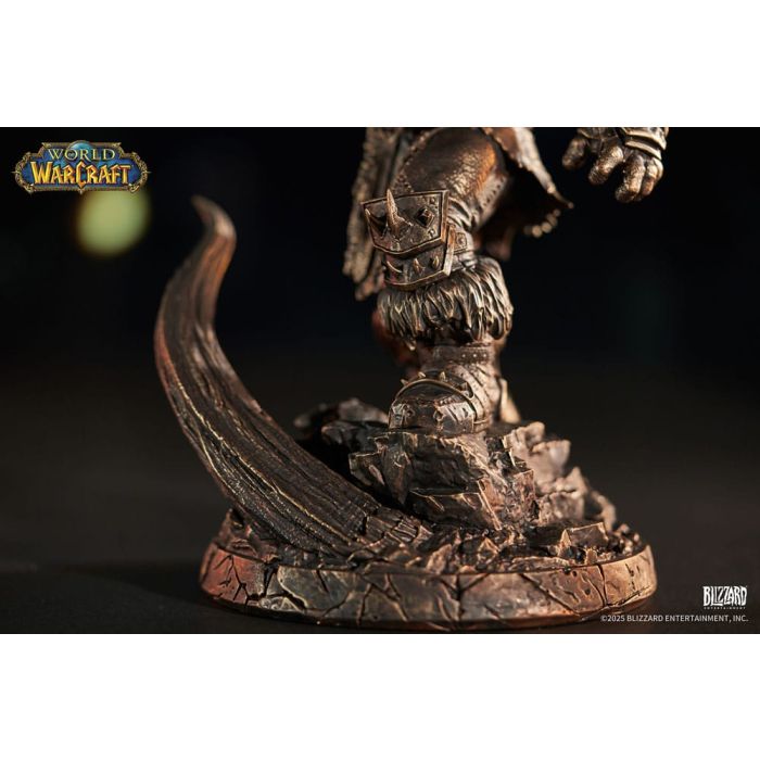World of Warcraft Statue 1/10 Bronze Coloured Edition Grommash Hellscream 31 cm