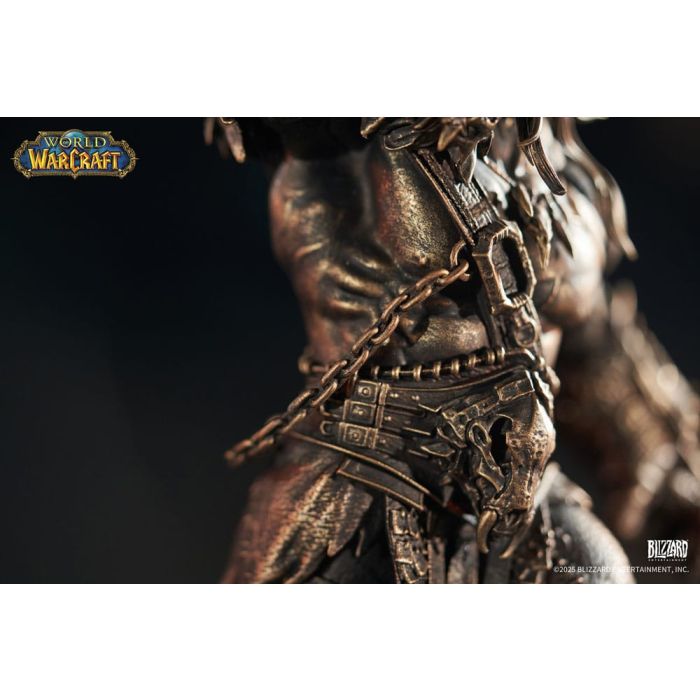 World of Warcraft Statue 1/10 Bronze Coloured Edition Grommash Hellscream 31 cm