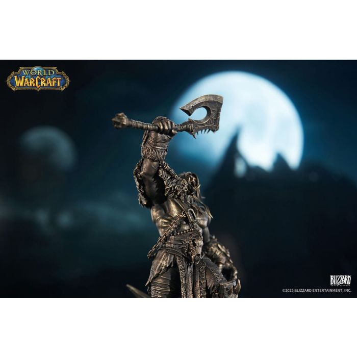World of Warcraft Statue 1/10 Bronze Coloured Edition Grommash Hellscream 31 cm