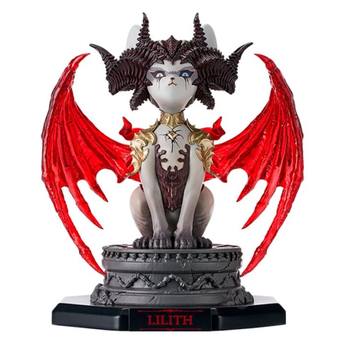 Diablo IV Statue Lilith Meow 17 cm