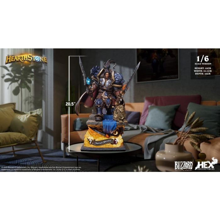 Hearthstone Statue 1/6 Varian Wrynn 52 cm