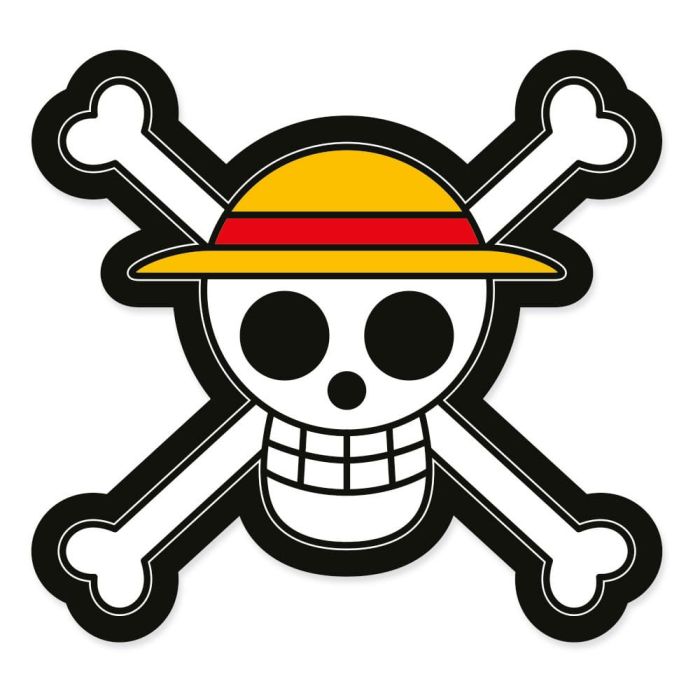 One Piece Pillow Jolly Roger 33 cm      