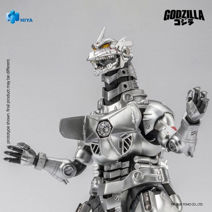 Godzilla Against Mechagodzilla (2002) Exquisite Basic Series Action Figure Mechagodzilla MFS-3 20 cm     