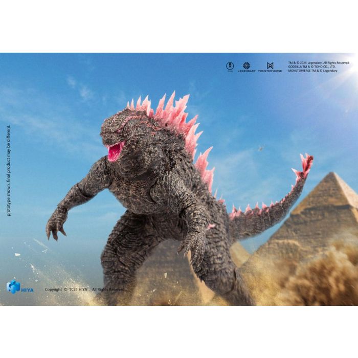 Godzilla x Kong The New Empire Exquisite Basic Action Figure Heat Ray Godzilla Evolved Ver. 18 cm  