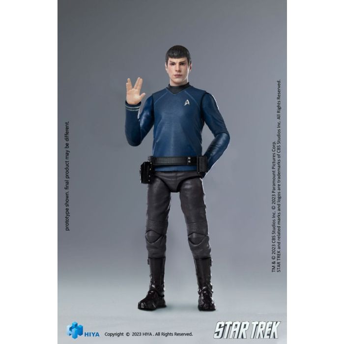 Star Trek Exquisite Mini Action Figure 1/18 Star Trek 2009 Spock 10 cm