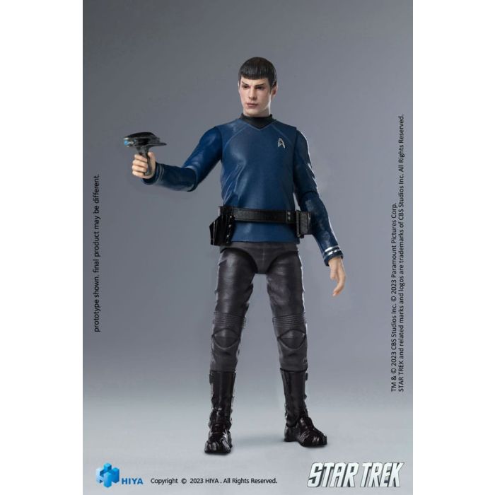 Star Trek Exquisite Mini Action Figure 1/18 Star Trek 2009 Spock 10 cm