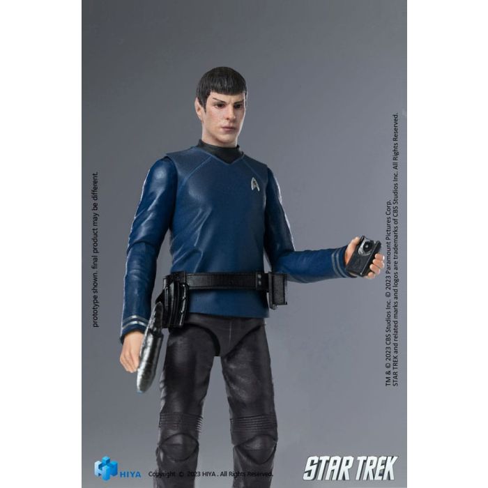 Star Trek Exquisite Mini Action Figure 1/18 Star Trek 2009 Spock 10 cm