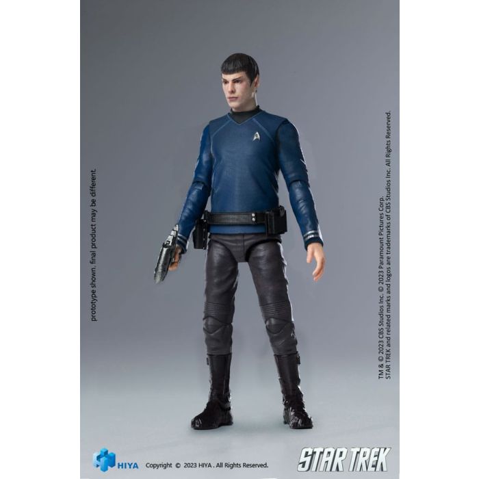 Star Trek Exquisite Mini Action Figure 1/18 Star Trek 2009 Spock 10 cm