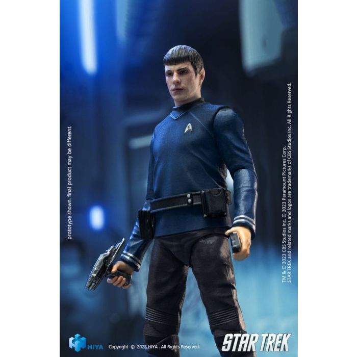 Star Trek Exquisite Mini Action Figure 1/18 Star Trek 2009 Spock 10 cm