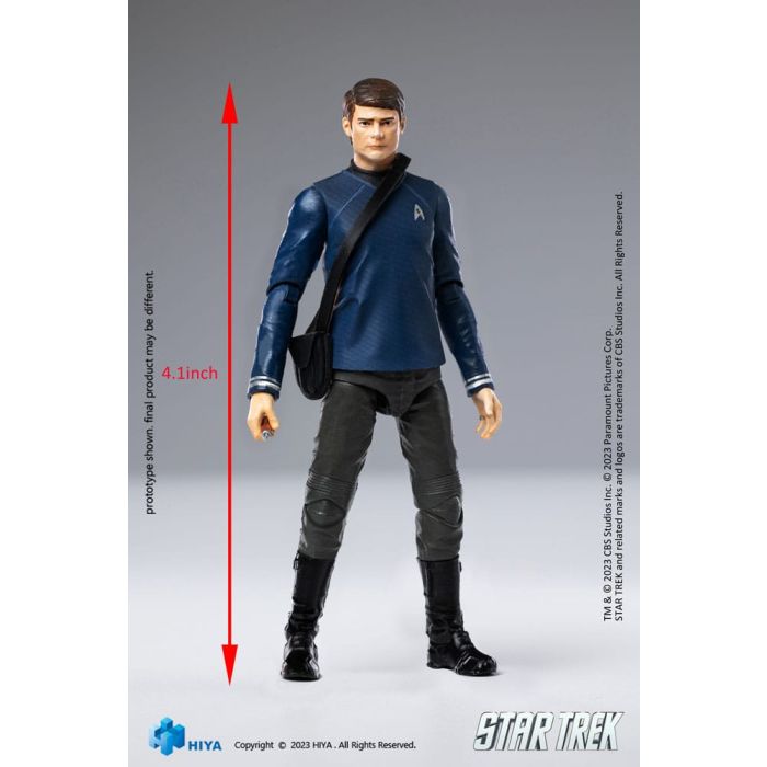Star Trek Exquisite Mini Action Figure 1/18 Star Trek 2009 McCoy10 cm