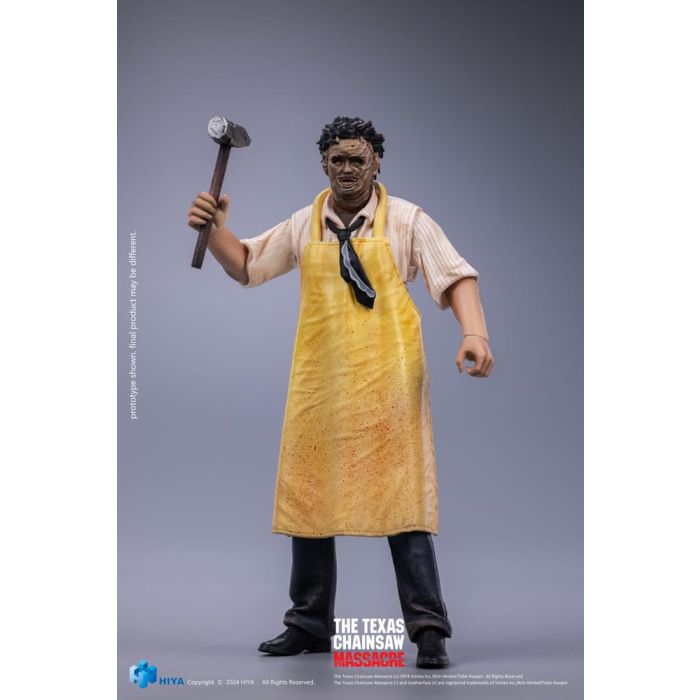 Texas Chainsaw Massacre (1974) Exquisite Mini Action Figure 1/18 LeatherFace - Killing Mask Standard Ver. 11 cm