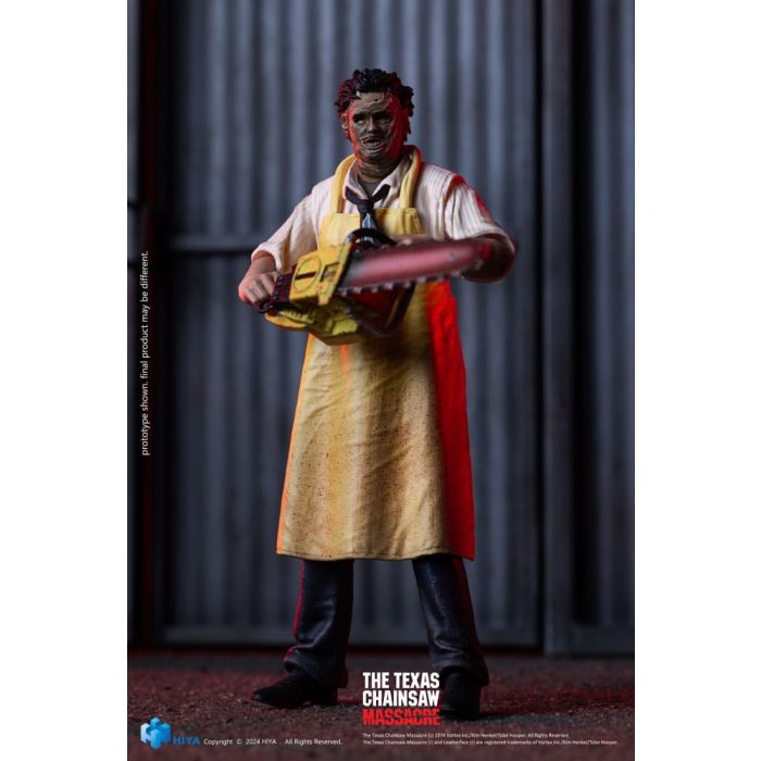 Texas Chainsaw Massacre (1974) Exquisite Mini Action Figure 1/18 LeatherFace - Killing Mask Standard Ver. 11 cm