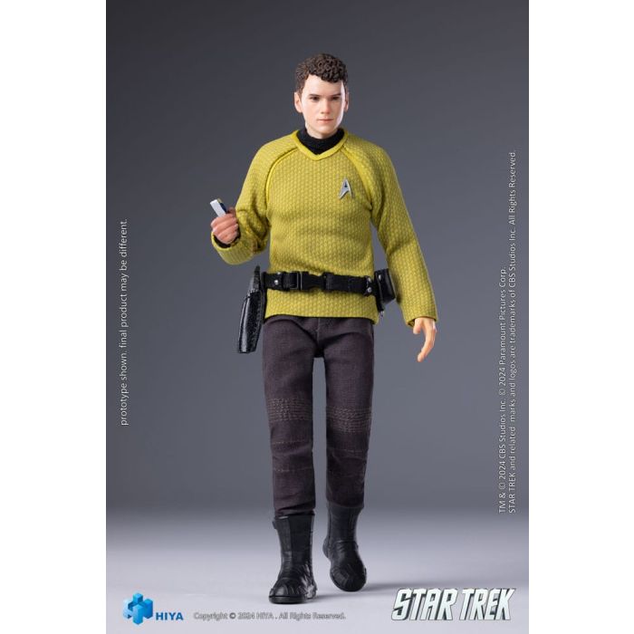 Star Trek 2009 Exquisite Super Series Actionfigur 1/12 Chekov 16 cm