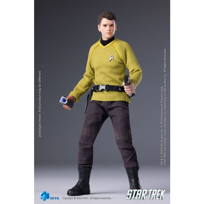 Star Trek 2009 Exquisite Super Series Actionfigur 1/12 Chekov 16 cm