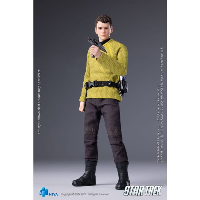 Star Trek 2009 Exquisite Super Series Actionfigur 1/12 Chekov 16 cm
