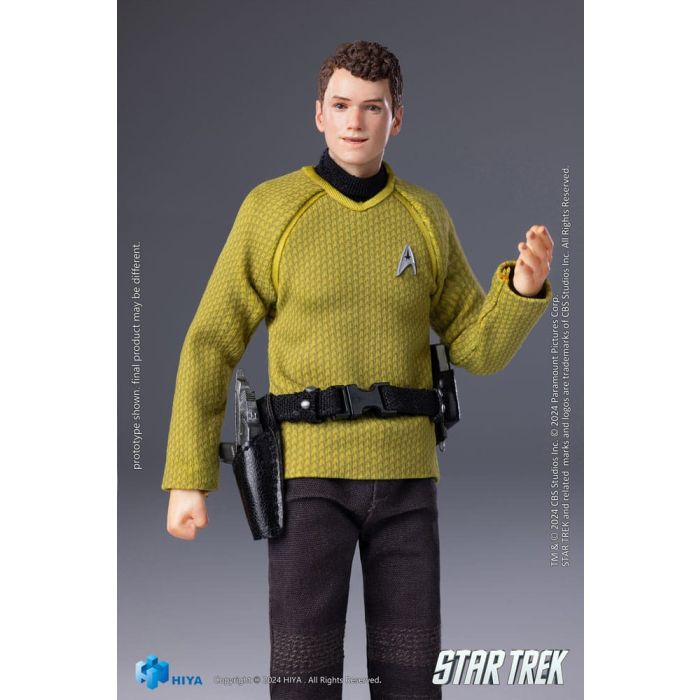 Star Trek 2009 Exquisite Super Series Actionfigur 1/12 Chekov 16 cm