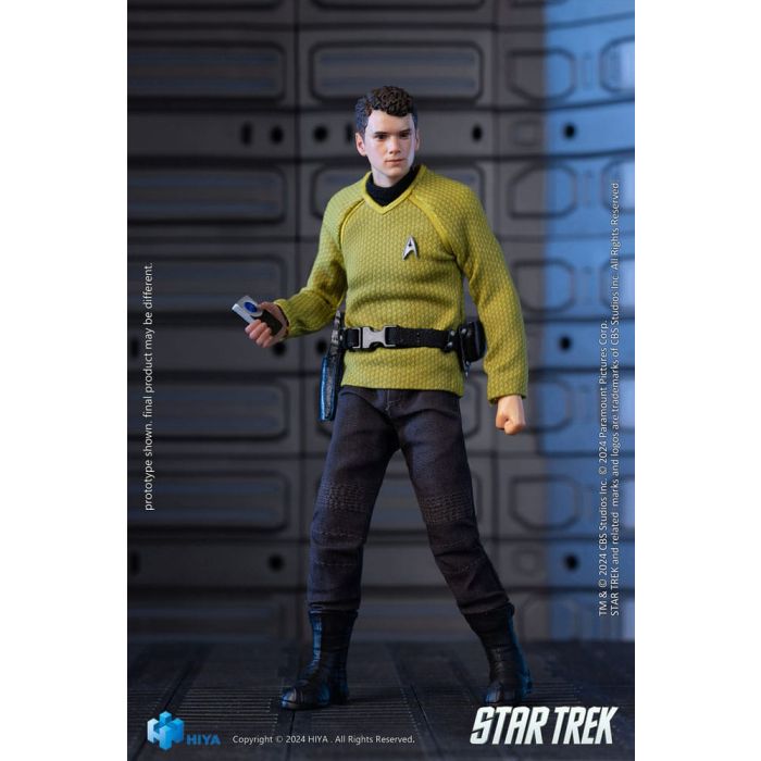 Star Trek 2009 Exquisite Super Series Actionfigur 1/12 Chekov 16 cm