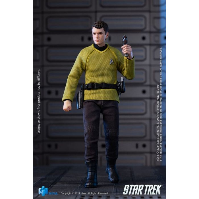 Star Trek 2009 Exquisite Super Series Actionfigur 1/12 Chekov 16 cm