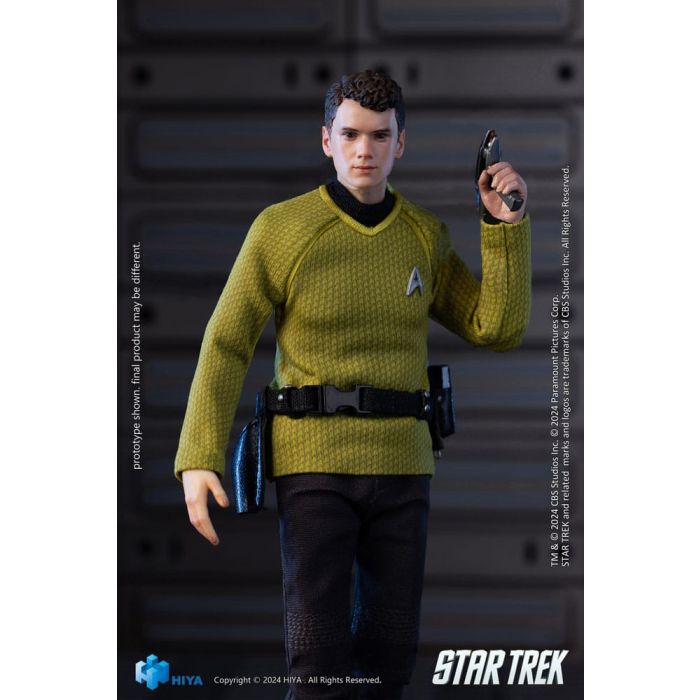 Star Trek 2009 Exquisite Super Series Actionfigur 1/12 Chekov 16 cm