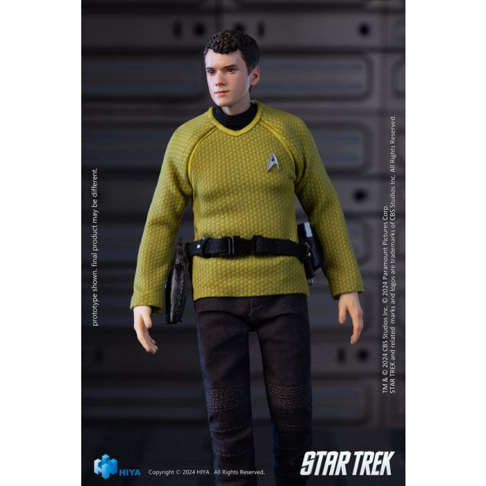 Star Trek 2009 Exquisite Super Series Actionfigur 1/12 Chekov 16 cm
