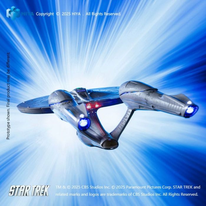 Star Trek 2009 Replicaart Series Replica Light Up Starship SS Enterprise NCC-1701 38 cm    
