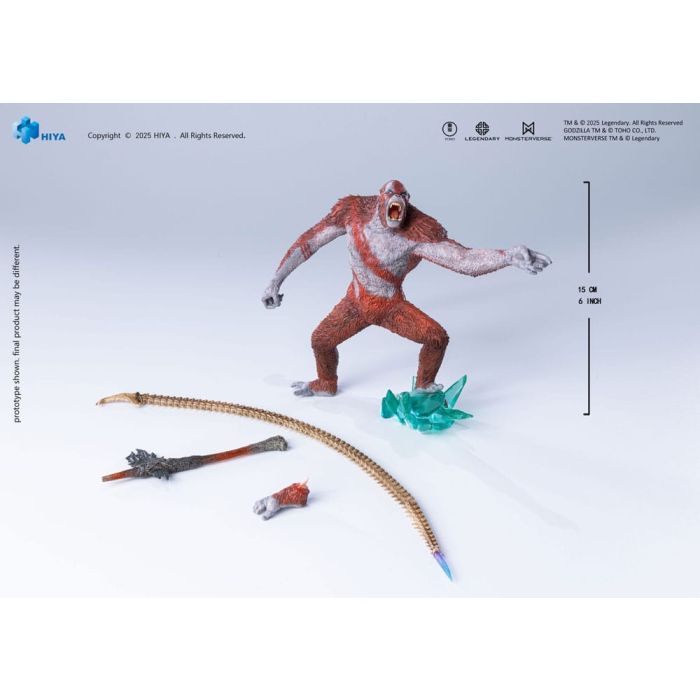 Godzilla x Kong The New Empire Stylist Series PVC Statue Skar King 15 cm         