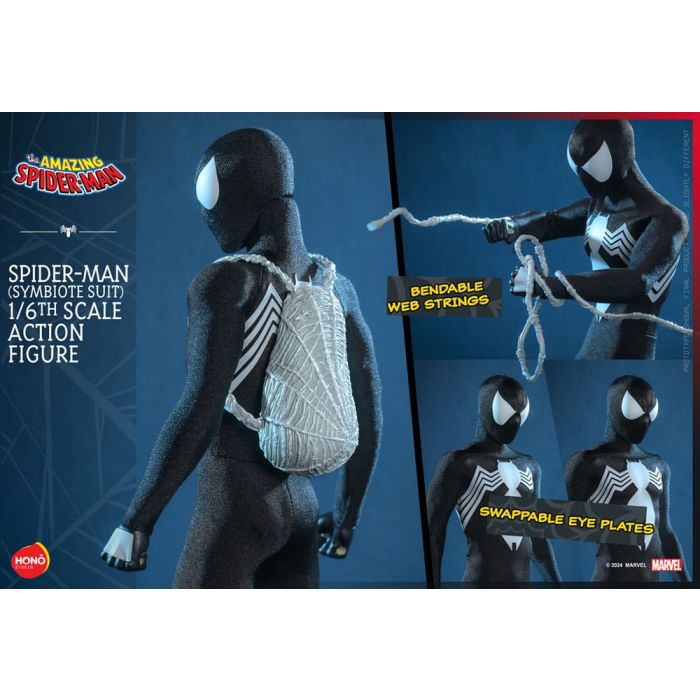The Amazing Spider-Man Action Figure 1/6 Spider-Man (Symbiote Suit) 30 cm