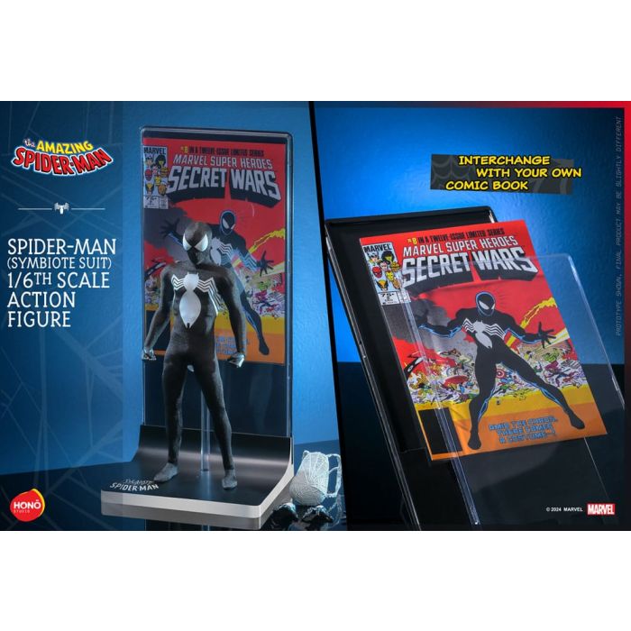 The Amazing Spider-Man Action Figure 1/6 Spider-Man (Symbiote Suit) 30 cm