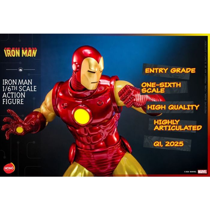 Marvel Action Figure 1/6 Iron Man 32 cm