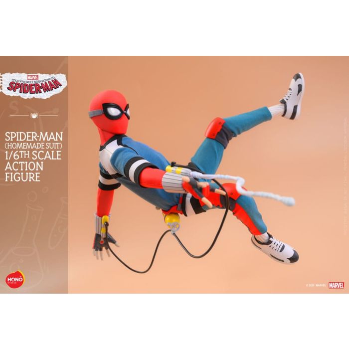 Your Friendly Neighborhood Spider-Man Action Figure 1/6 Spider-Man (Homemade Suit) 29 cm