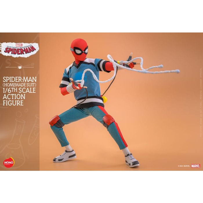 Your Friendly Neighborhood Spider-Man Action Figure 1/6 Spider-Man (Homemade Suit) 29 cm