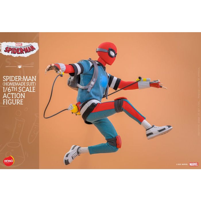 Your Friendly Neighborhood Spider-Man Action Figure 1/6 Spider-Man (Homemade Suit) 29 cm