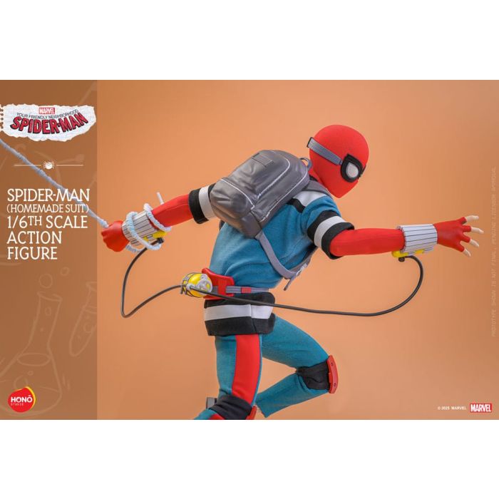 Your Friendly Neighborhood Spider-Man Action Figure 1/6 Spider-Man (Homemade Suit) 29 cm