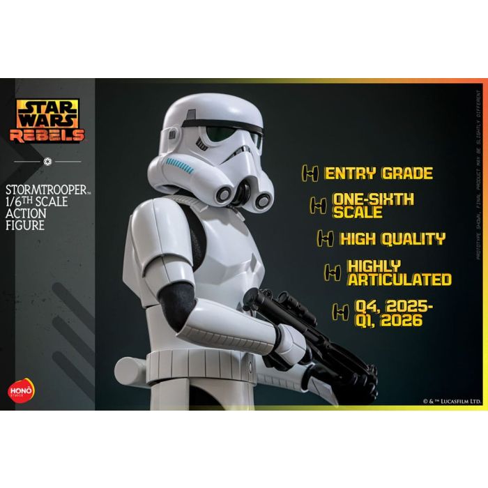 Star Wars: Rebels Action Figure 1/6 Stormtrooper 28 cm